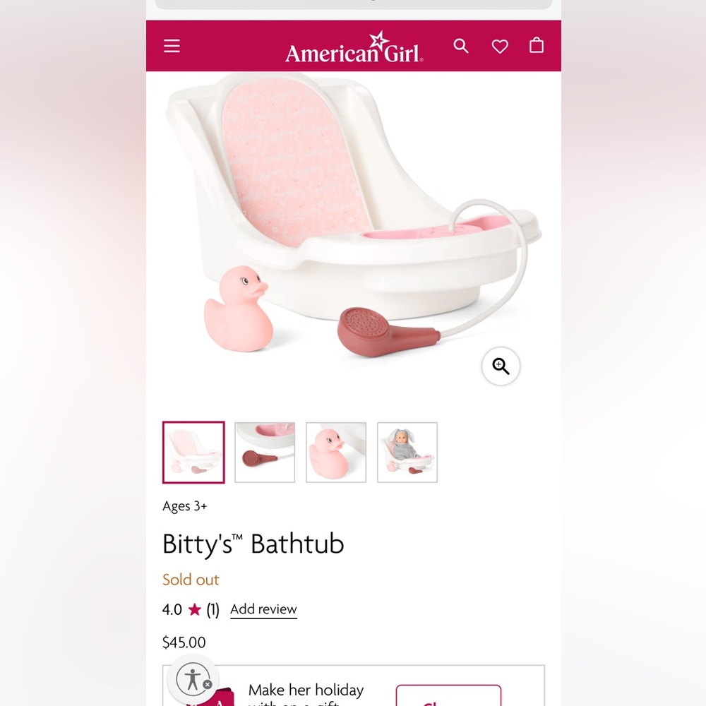 Brand new AG Bathtub